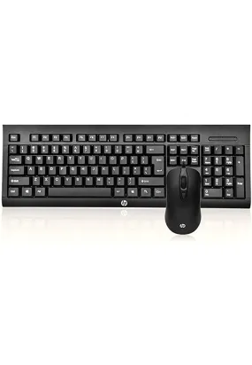 كيبورد لوحة مفاتيح مع ماوس HP GAMING KEYBOARD AND MOUSE KM100