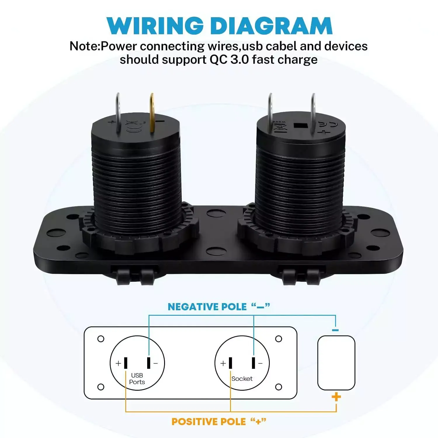 12V Cigarette Lighter Socket