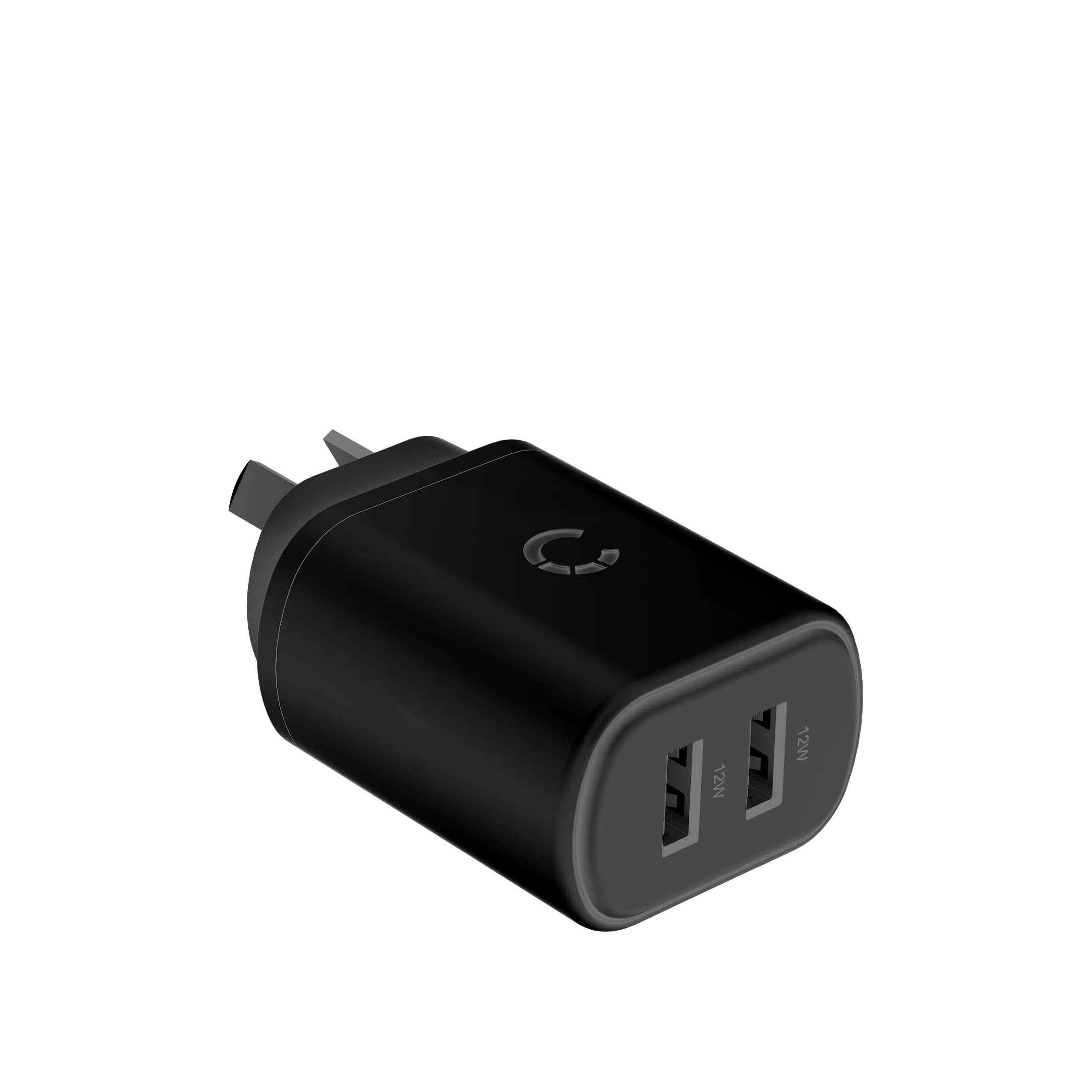 12W USB-A Dual Port Wall Charger