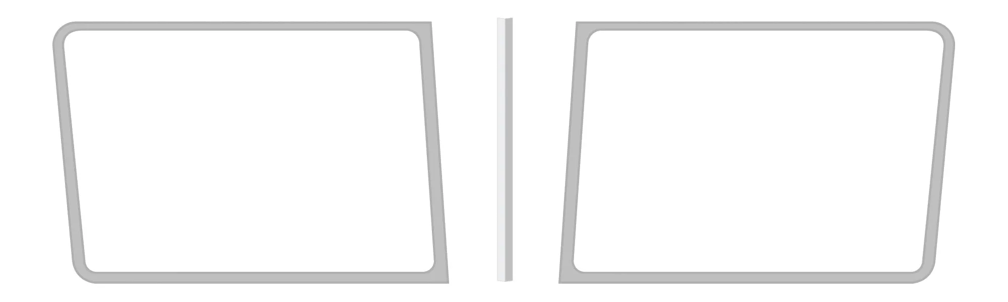 1988  Peterbilt Windshield Trim Kit