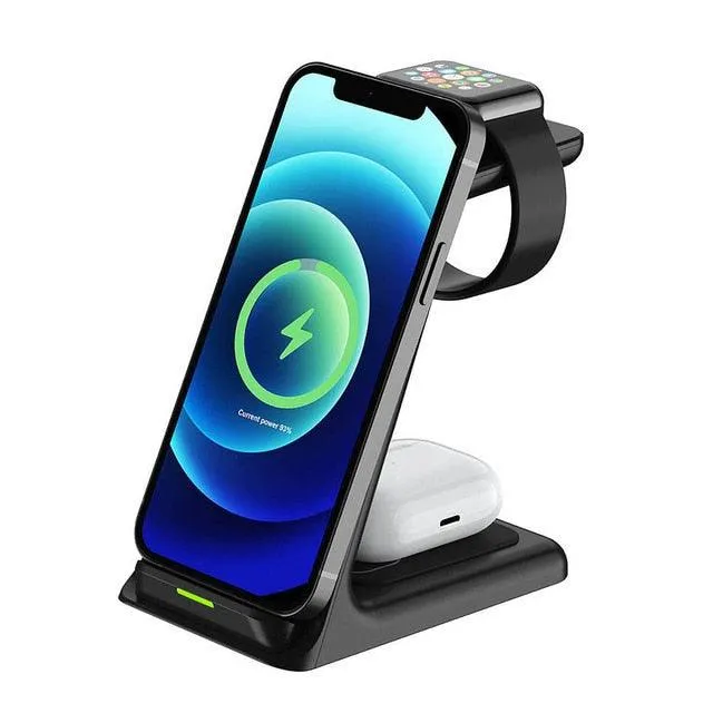 3 in 1 Wireless Charger Stand Dock 20W