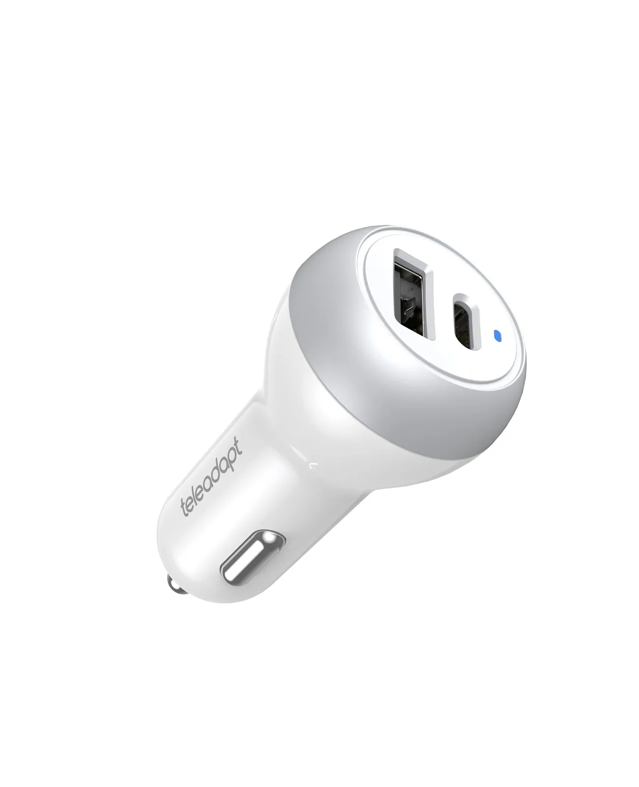 30W Car Charger USB C/USB A