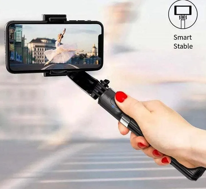 360 Degree Rotating Stabilizer Wireless Selfie Stick