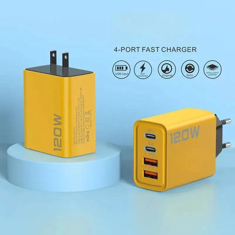 4 Ports USB C PD Charger