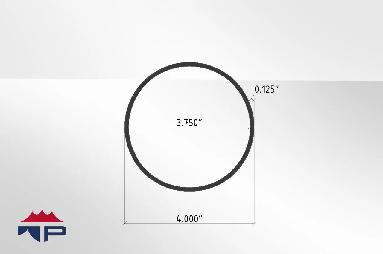 4.0" Alum CP x 3' EXT