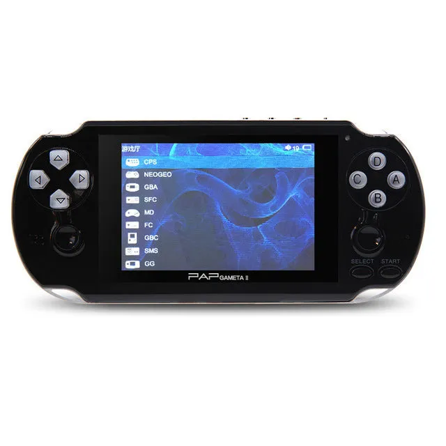 4.3" Handheld Game Player 64Bit PAP Gameta 8G 8GB PMP PSP Built-In 10000 MP4 MP5 Video Game Consoles