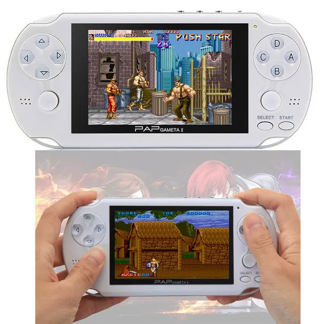 4.3" Handheld Game Player 64Bit PAP Gameta 8G 8GB PMP PSP Built-In 10000 MP4 MP5 Video Game Consoles