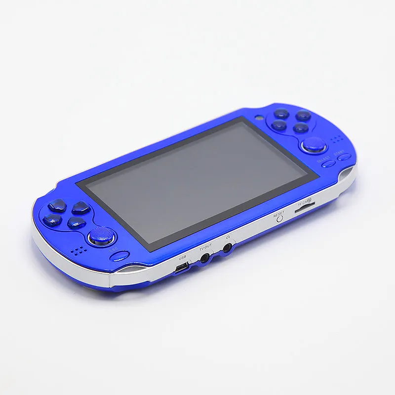 8G Handheld Game Console 4.3 Inch Mp4 Player Video Game Console Retro Games built-in 1200 no-repeat games for gba/gbc/sfc/fc/smd