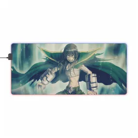 A Certain Scientific Railgun Ruiko Saten RGB LED Mouse Pad (Desk Mat)