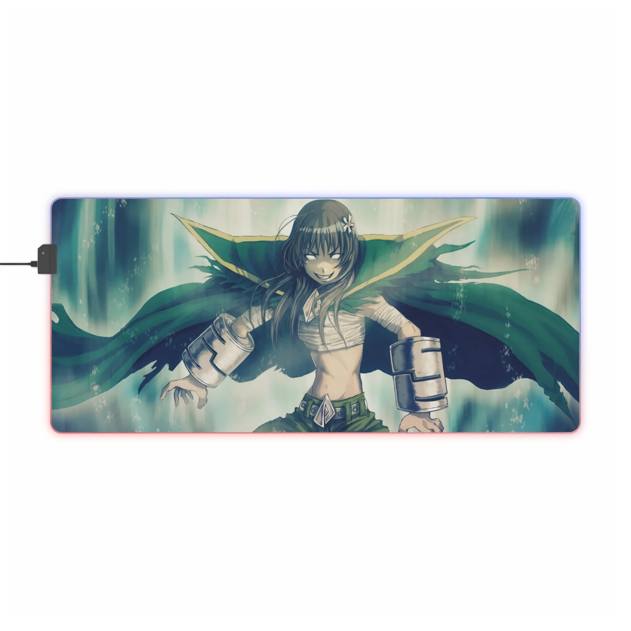 A Certain Scientific Railgun Ruiko Saten RGB LED Mouse Pad (Desk Mat)