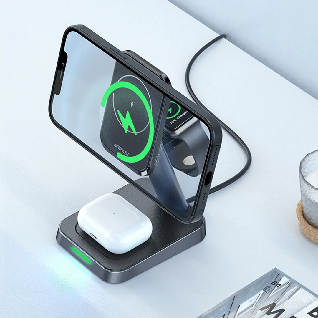 AceFast 15W 3-in-1 Wireless Fast Charging Stand