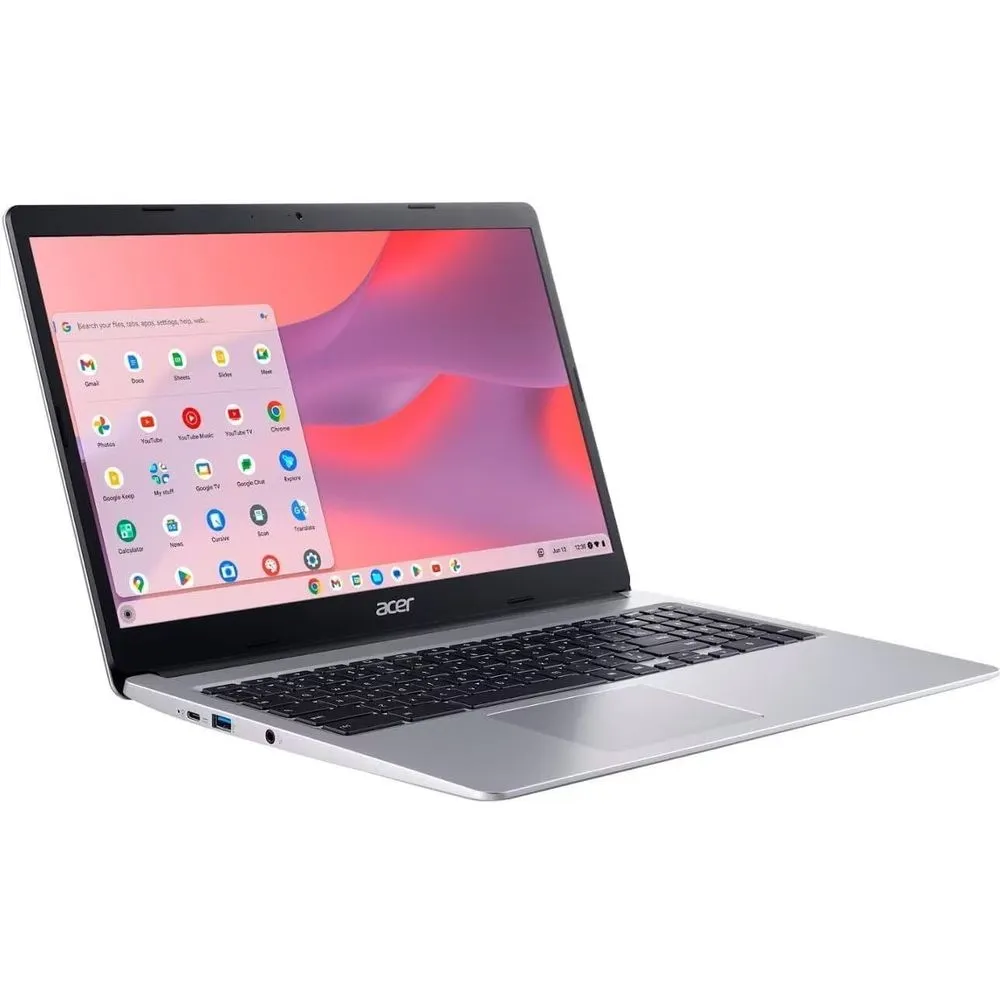 Acer CB315-3H-C69K 15.6" HD Celeron N4020 1.1GHz Intel UHD Graphics 4GB RAM 64GB SSD Chrome OS Silver