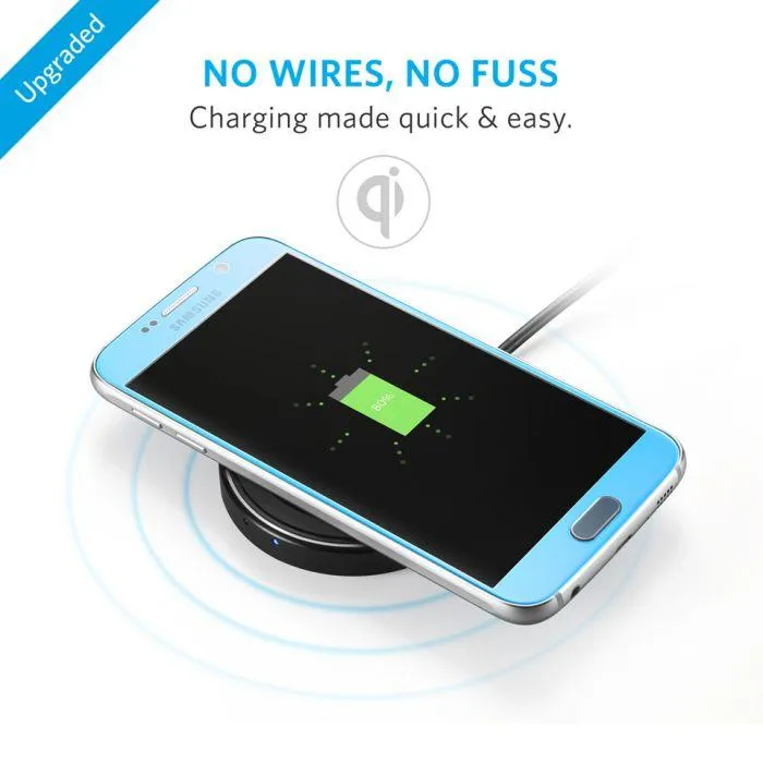 Anker PowerPort 1-Coil Qi Slim Wireless Charging Pad