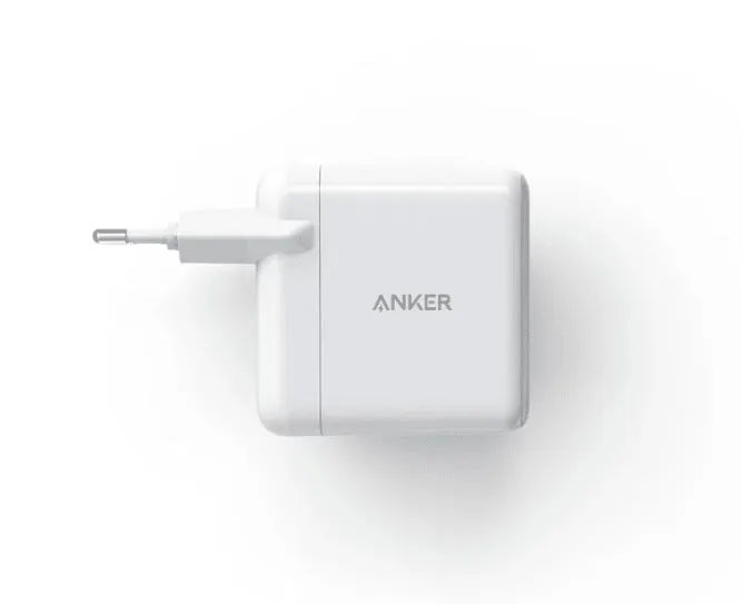 Anker Powerport Pd  2 Dual-Port Charger 1 X 20W Usb-C 1 X 15W Usb-A White