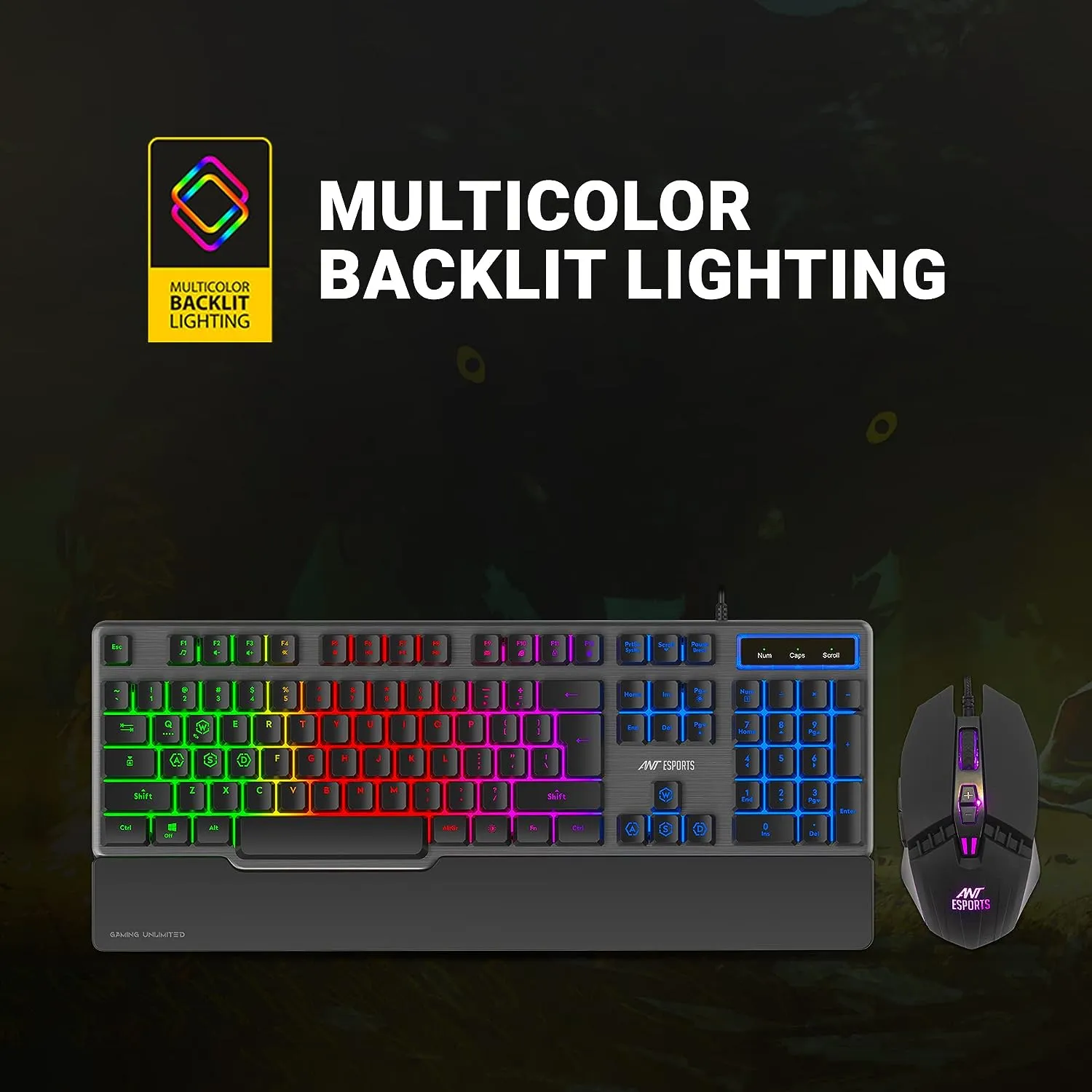 Ant Esports KM540 Gaming Backlit Keyboard and Mouse Combo