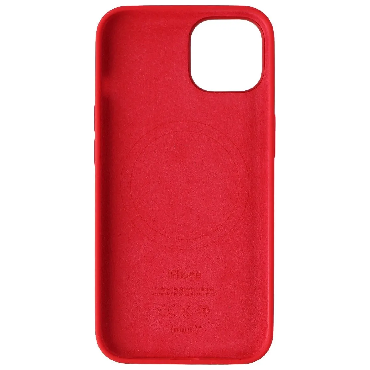 Apple Silicone Case For Magsafe for Apple iPhone 14 - (Product) RED