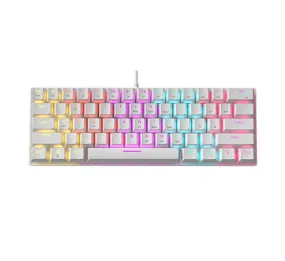 Armaggeddon MKA-1C NEO White (Tactile) Pro Backlit Mech Gaming Keyboards