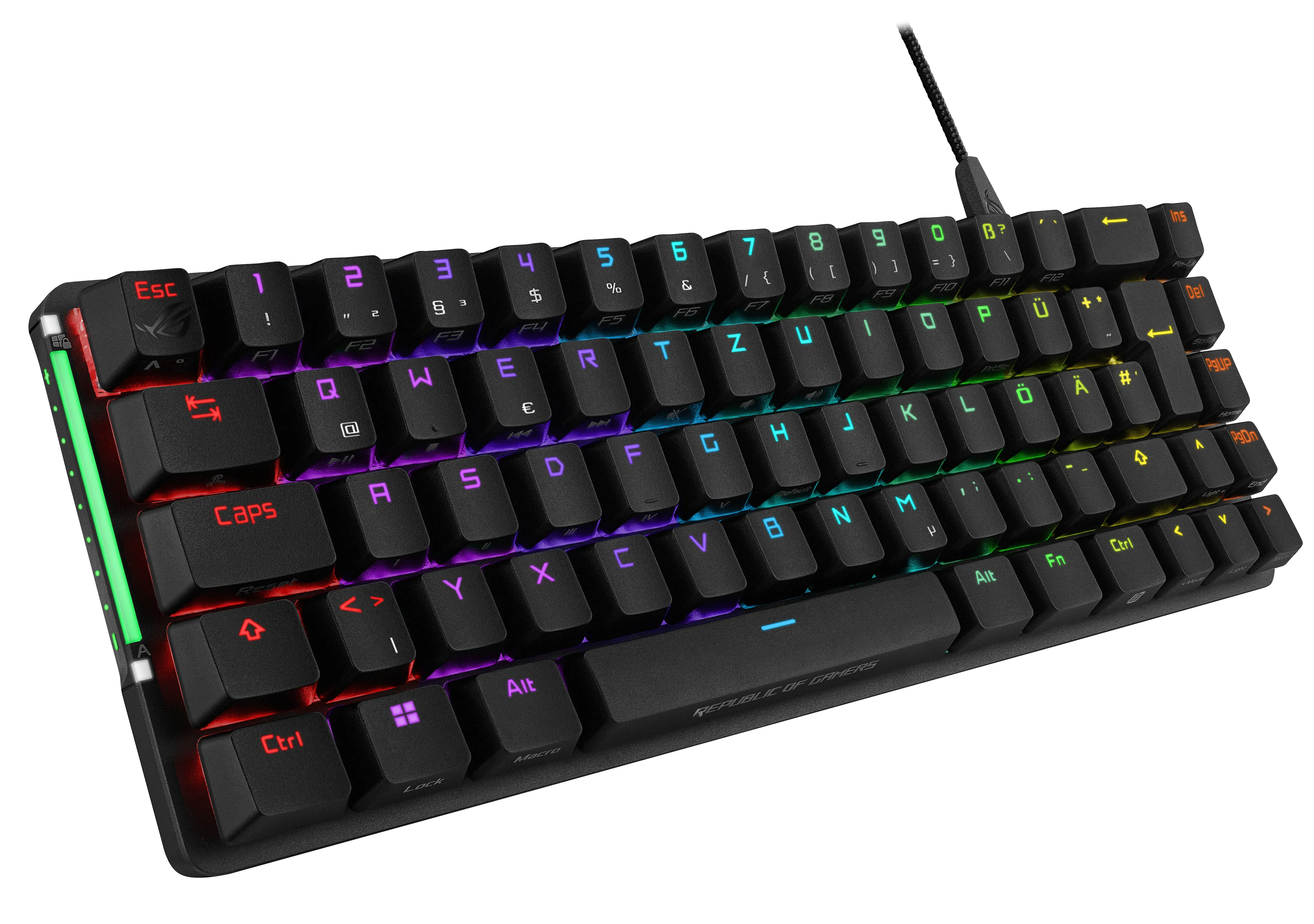 Asus Keyboard Rog Falchion Ace Blk - Black