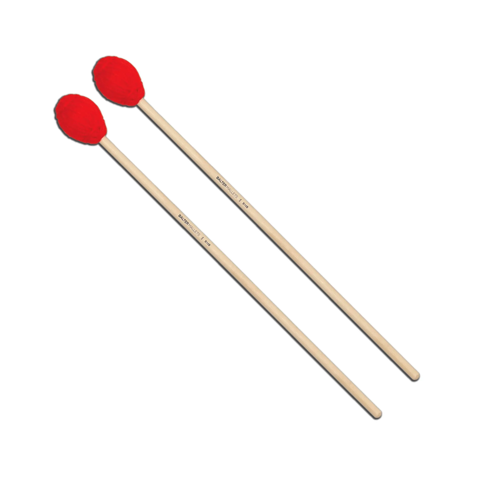 B14 - Ensemble - Medium Soft, Red Yarn Mallets