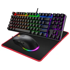 Backlit Mechanical Keyboard and Mouse Combo