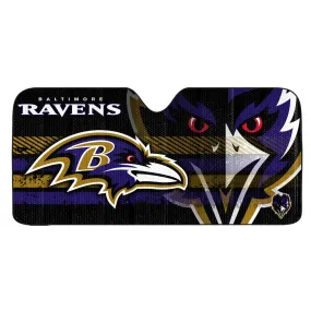 Baltimore Ravens Windshield Sun Shade