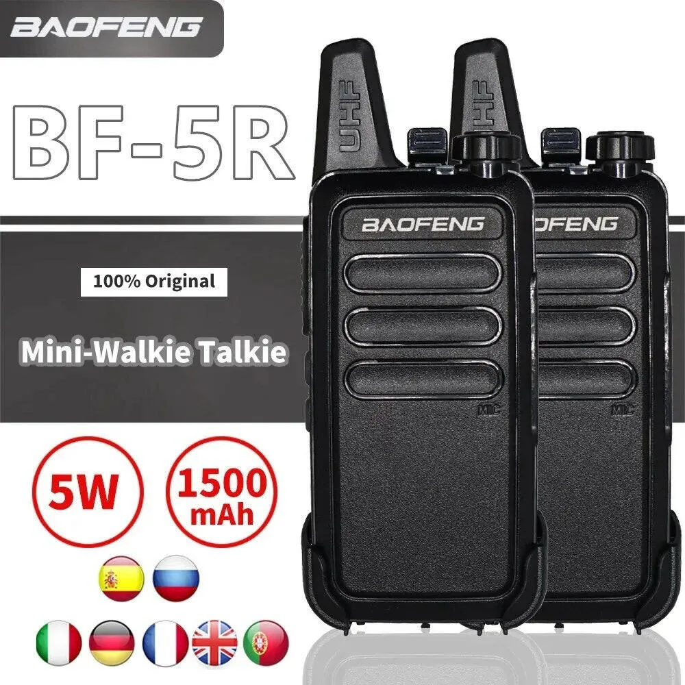 BaoFeng Walkie Talkie BF-1904 12W High Power Professional Penetrating Radio Supports Type C Charge Long Range Powerful Portable