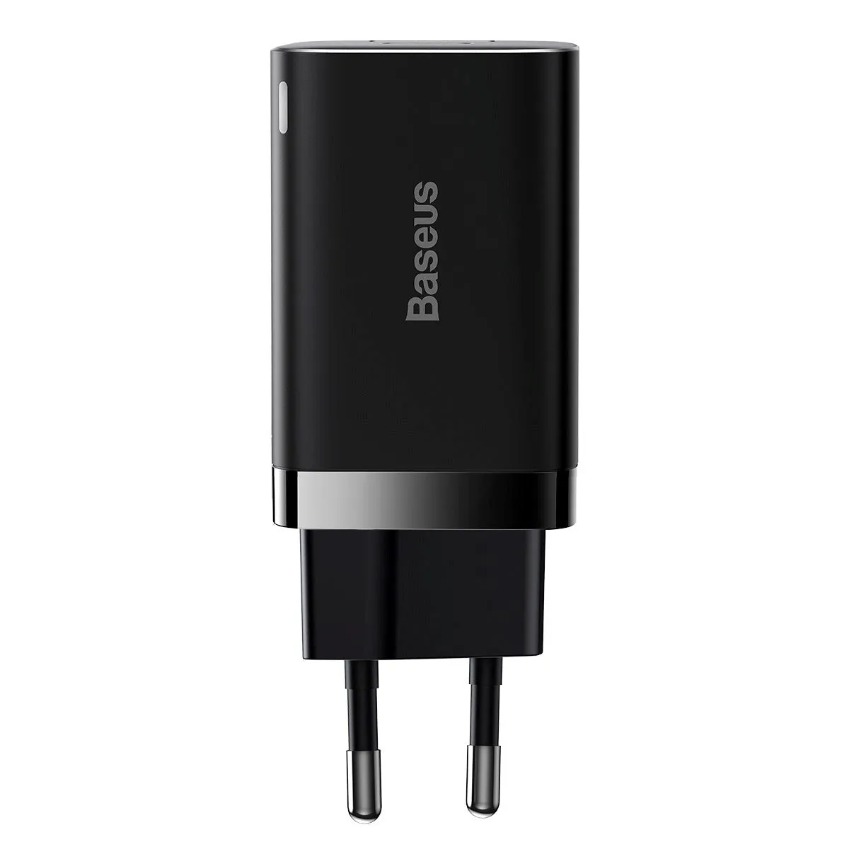 Baseus 30W Super Si Pro Vægoplader USB-C & USB-A - Sort