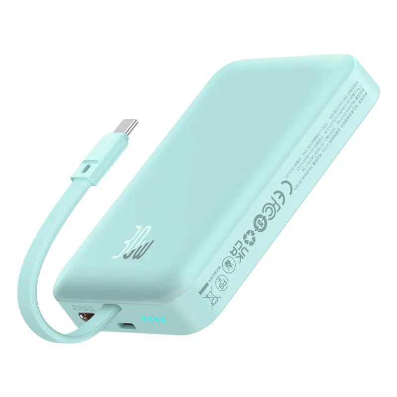 Baseus Magnetic Mini Wireless Fast Charge Power Bank Type-C Edition, Blue