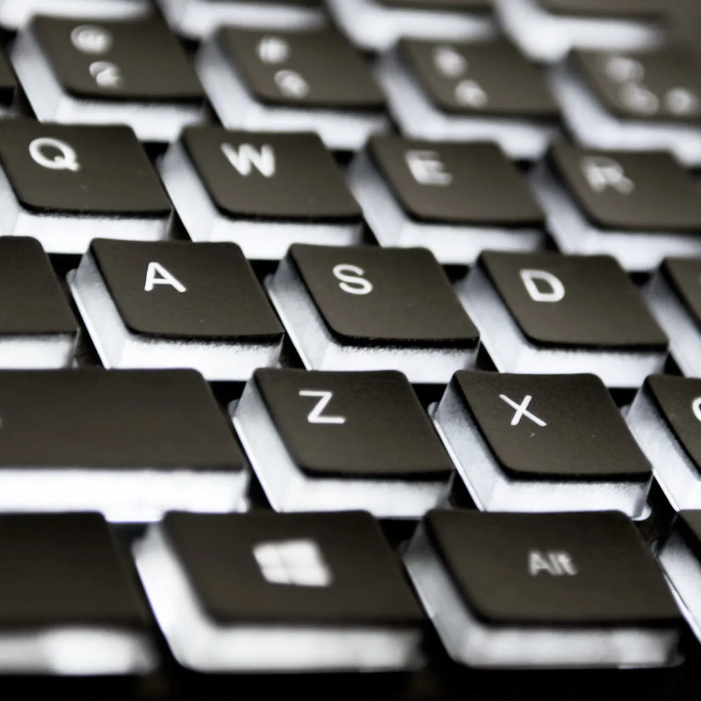 BlueDiamond - Connect Backlit Keyboard - French by Level Up Desks