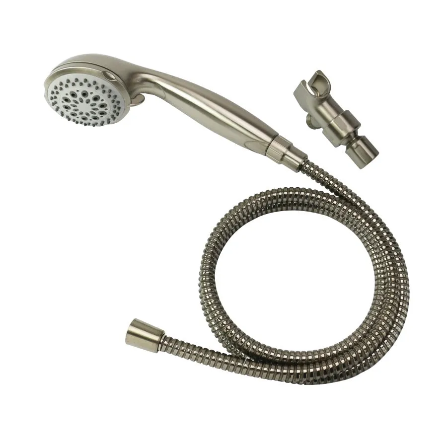 Boston Harbor S2254G22NP Handheld Shower Head, 1/2-14 NPT Connection, 1.75 gpm, 5 Spray Settings, 5 -Spray Function, PVC