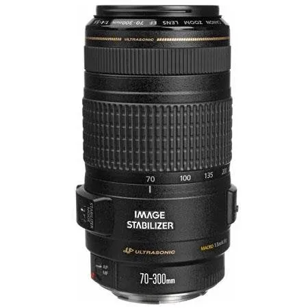 Canon EF 70-300mm f/4-5.6 IS USM Telephoto Autofocus Zoom Lens for Canon EOS SLR Cameras