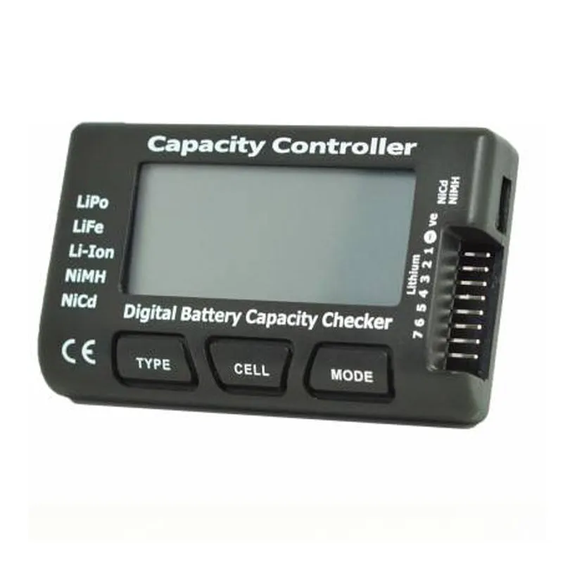 Capacity Controller Meter. Intelligent Cell Checker Digital Battery Tester