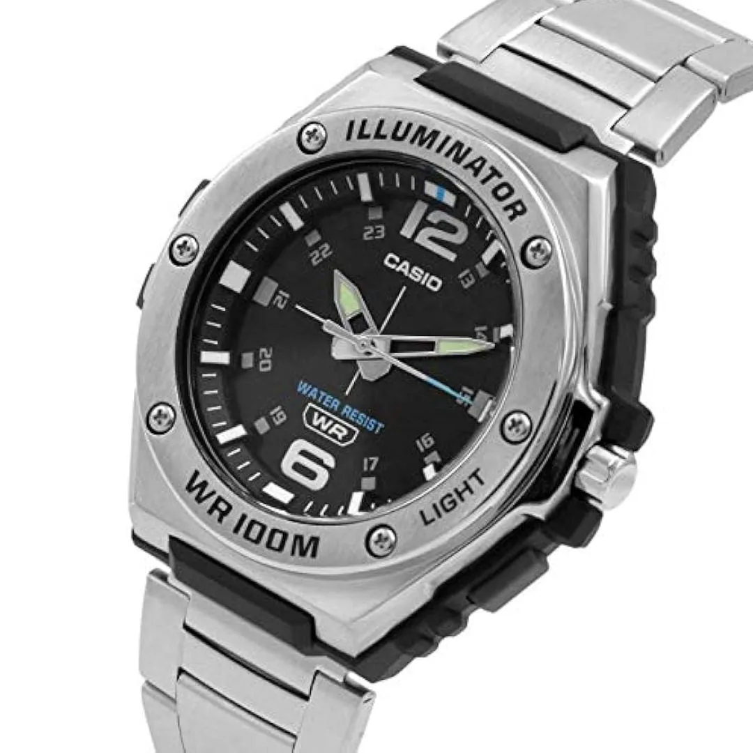 Casio illuminator Standard Stainless Steel Watch MWA-100HD-1AVDF