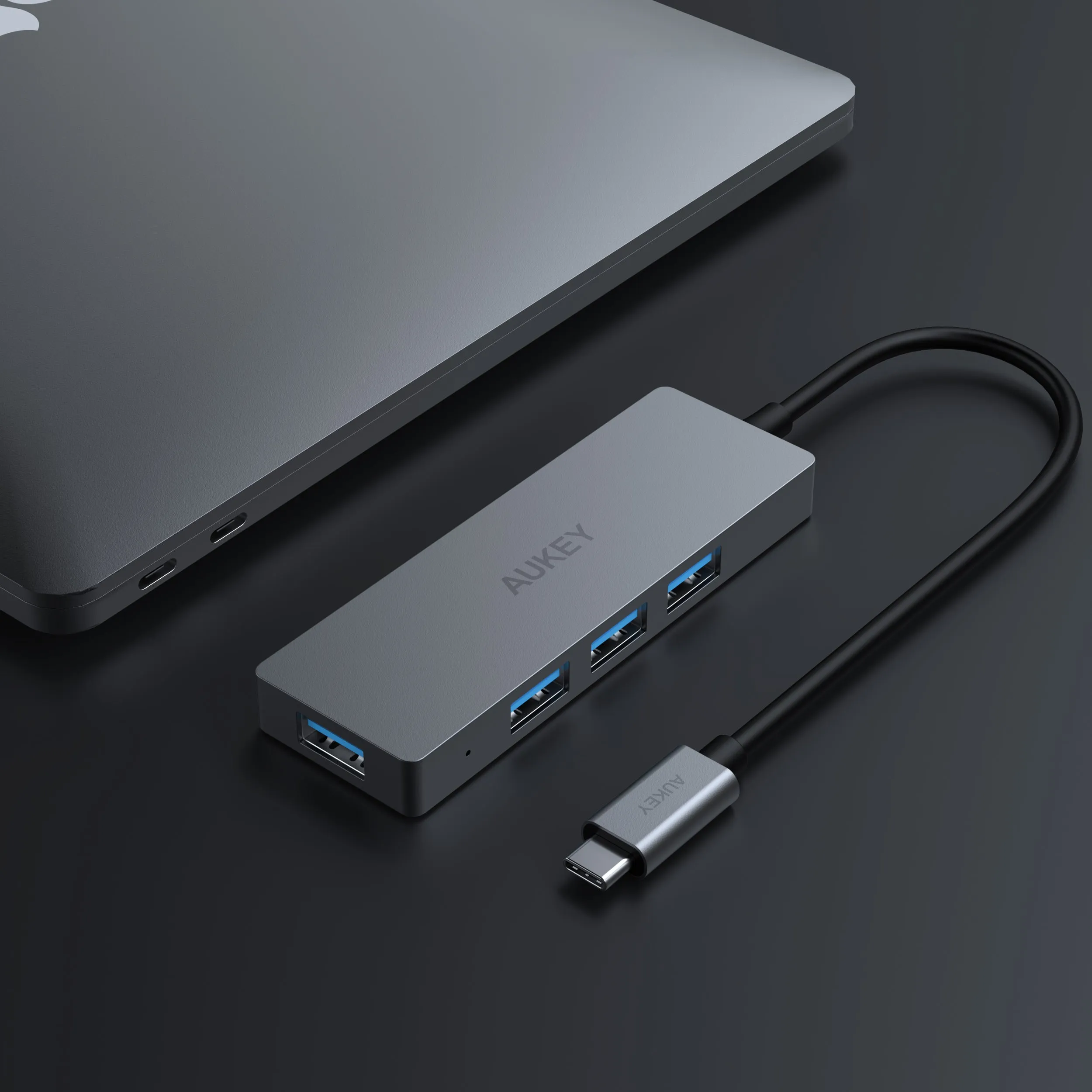 CB-C62 USB C to 4 Port USB 3.1 Aluminium Hub