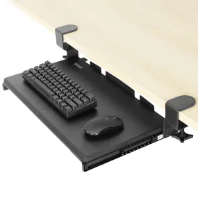 Clamp-on Compact Keyboard Tray