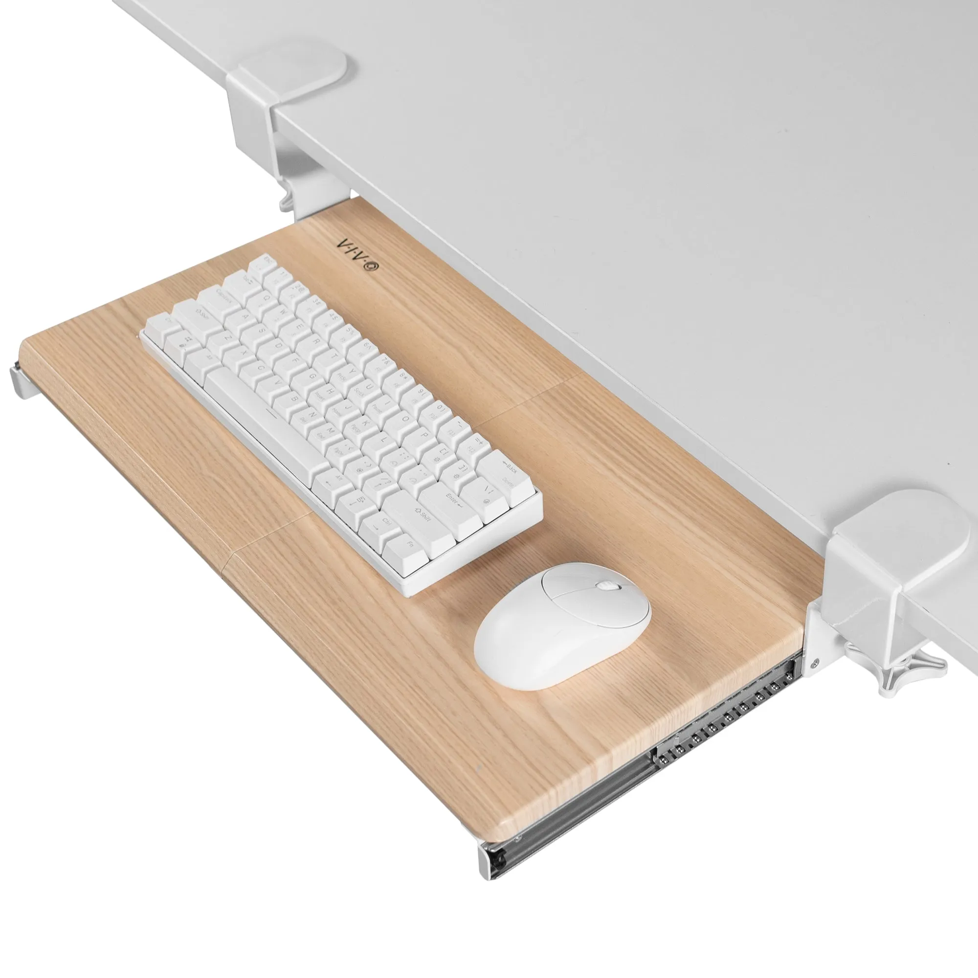 Clamp-on Compact Keyboard Tray