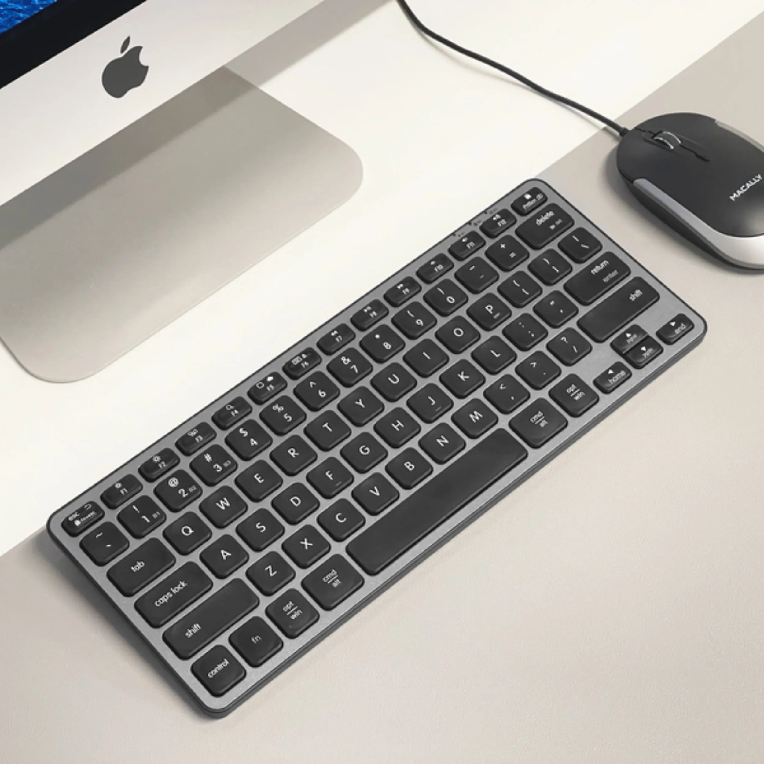 Compact Bluetooth Keyboard for Mac (Space Gray)