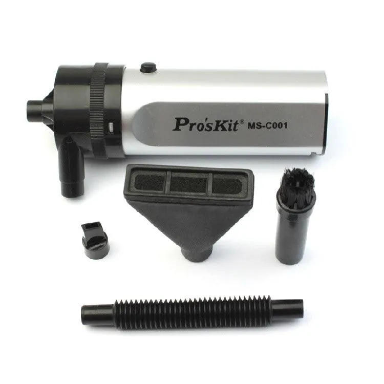 Compact Mini Vacuum Cleaner for Keyboards and Electronics - Pro'sKit MS-C001 Dust Collector