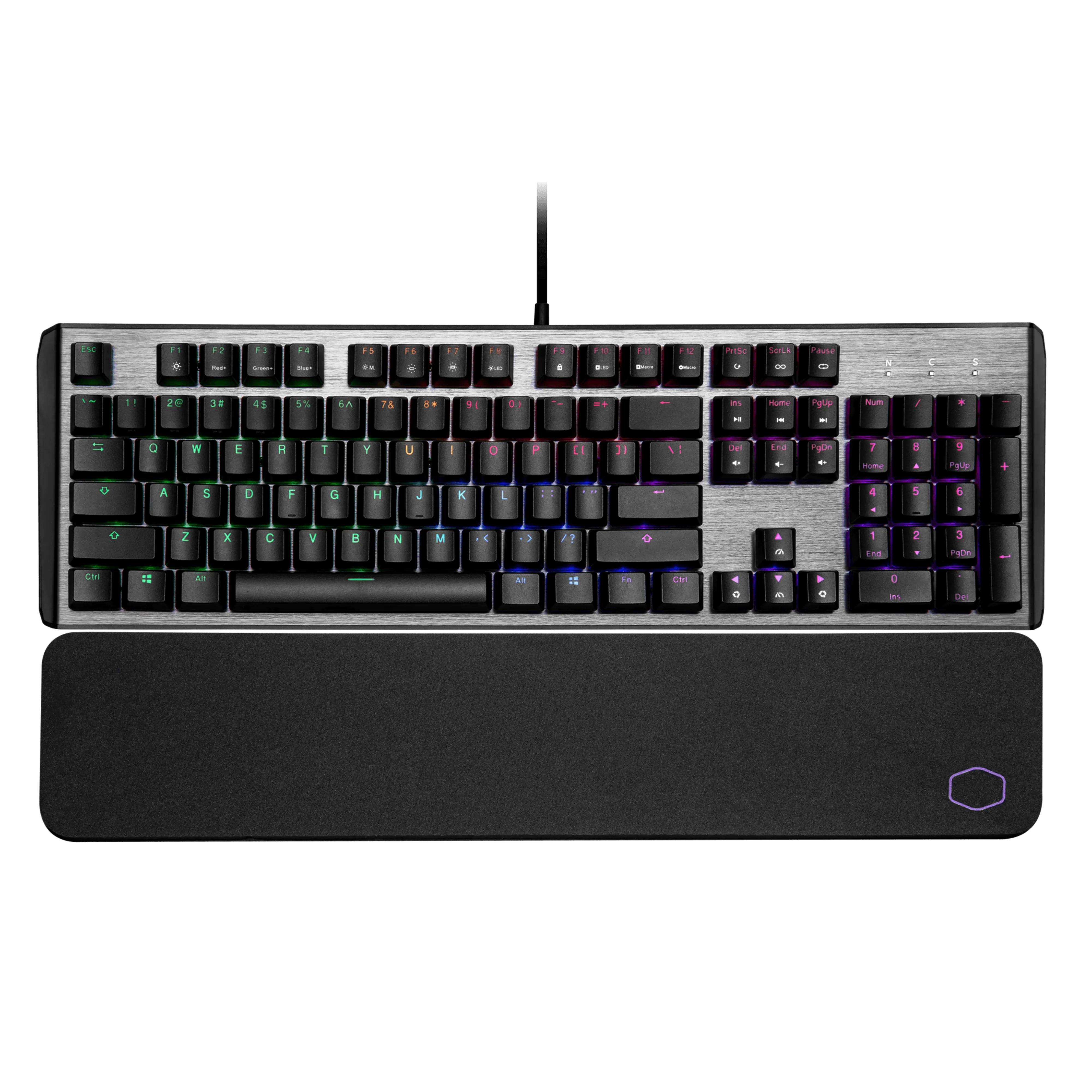 COOLER MASTER CK550 V2 MECHANICAL GAMING KEYBOARD BROWN SWITCH