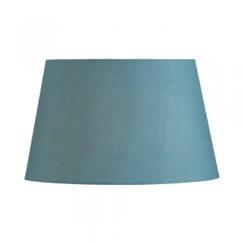 Cotton Drum Shade | Smoke Blue