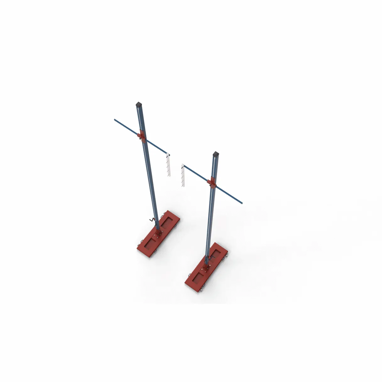 Crossbar Extension For Pole Vault Stands