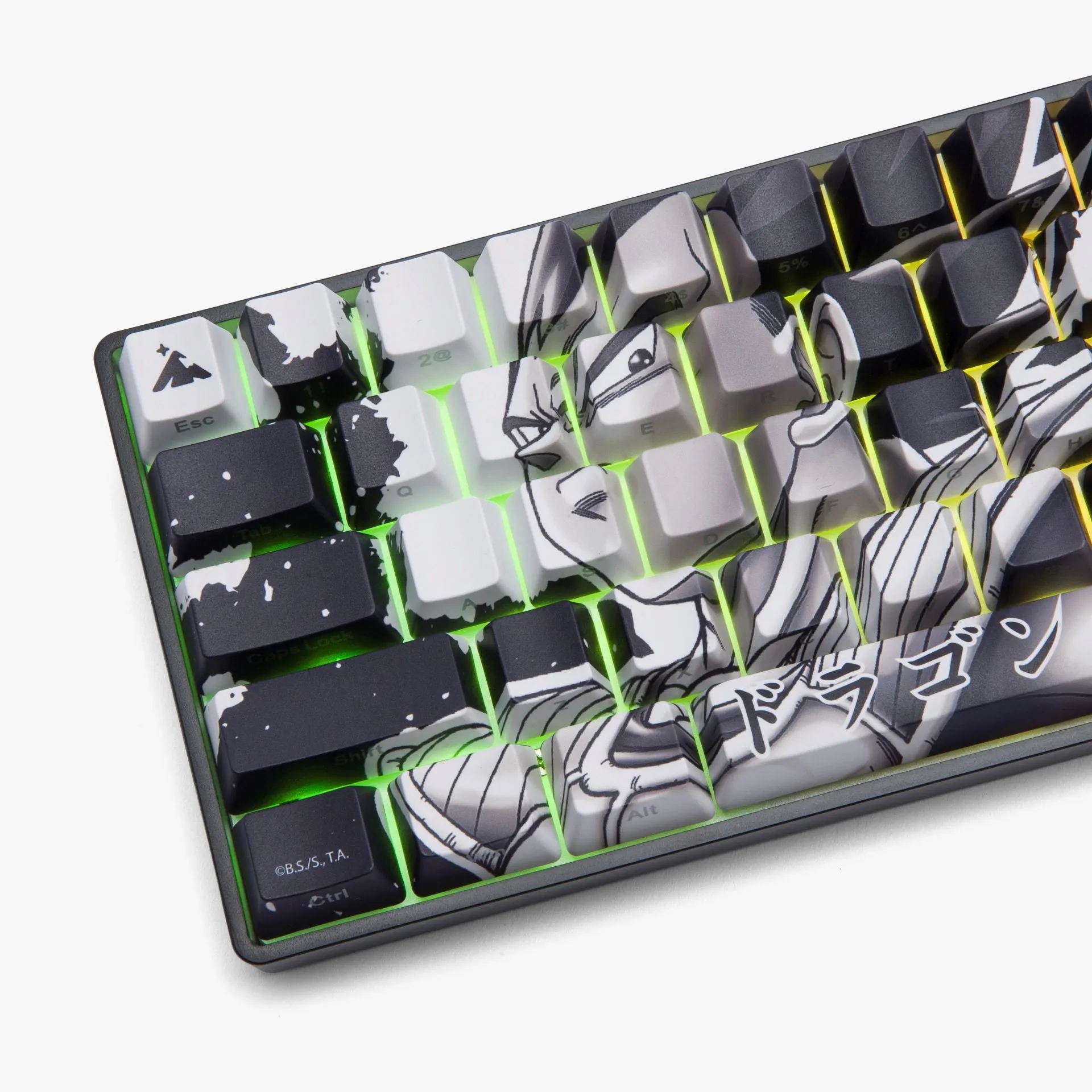 DBZ x HG Base 65 Keyboard - Vegeta