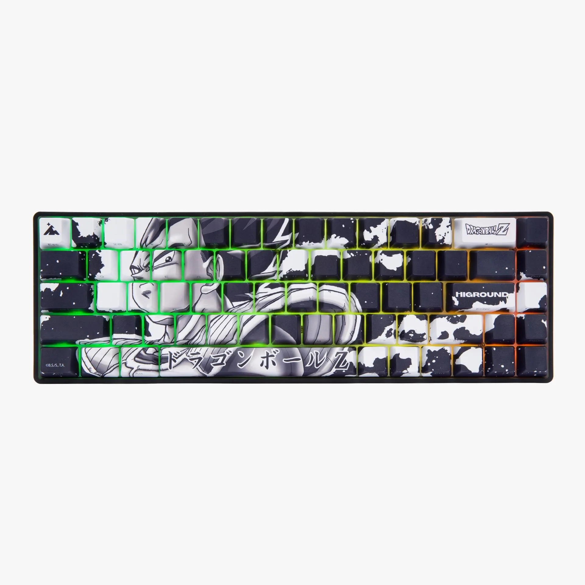 DBZ x HG Base 65 Keyboard - Vegeta