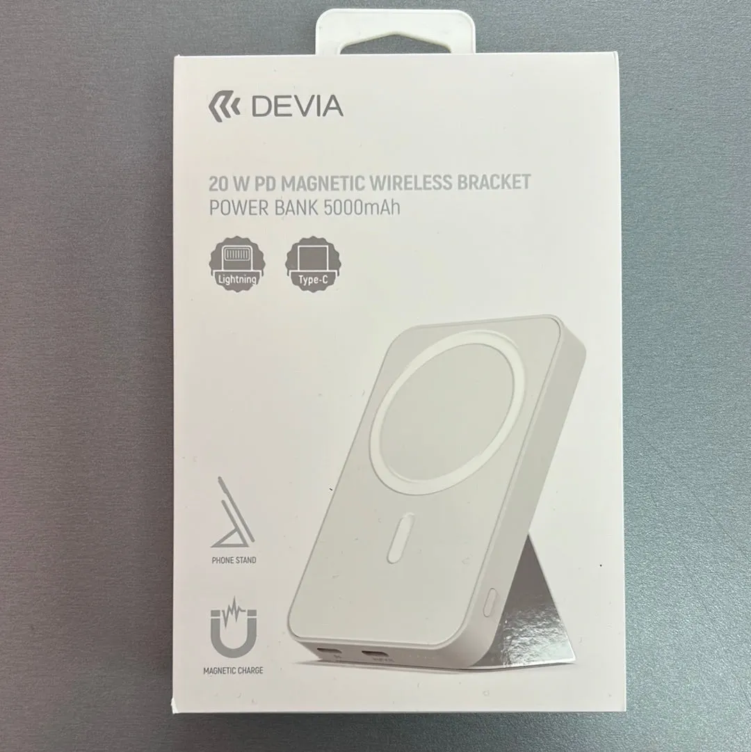 Devia 20W PD 5000mAh Magnetic Wireless MagSafe Charger