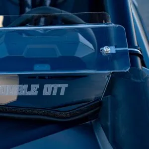 Double OTT Polaris RZR Pro XP Half Windshield