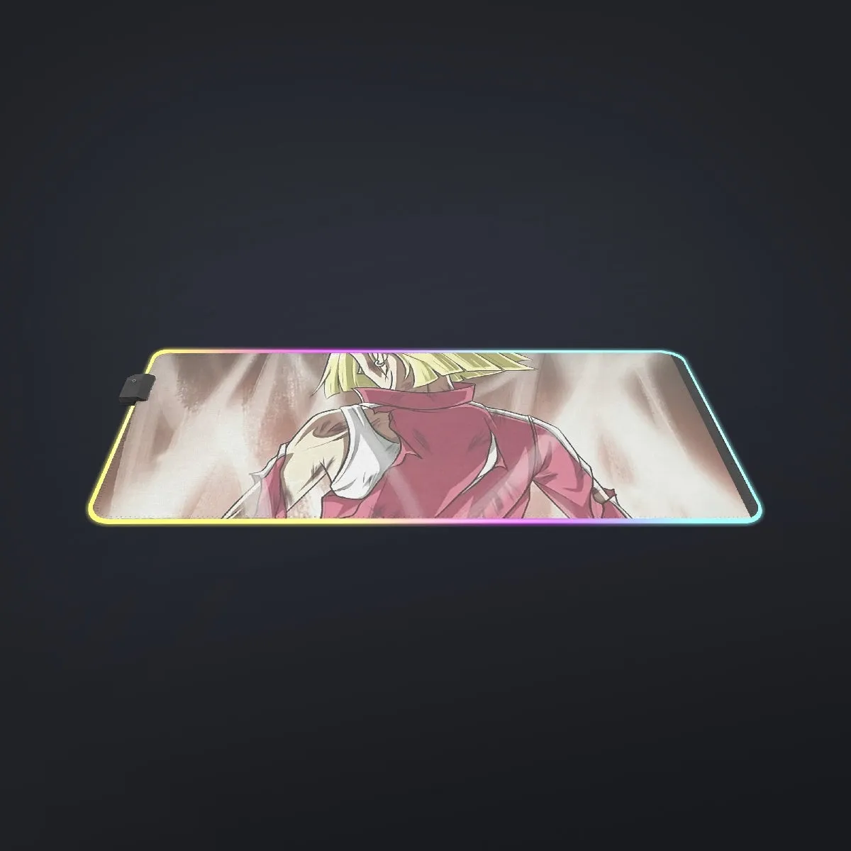 Dragon Ball Android 18 Ultra Instinct Epic Streetwear cool LED Mouse Pad