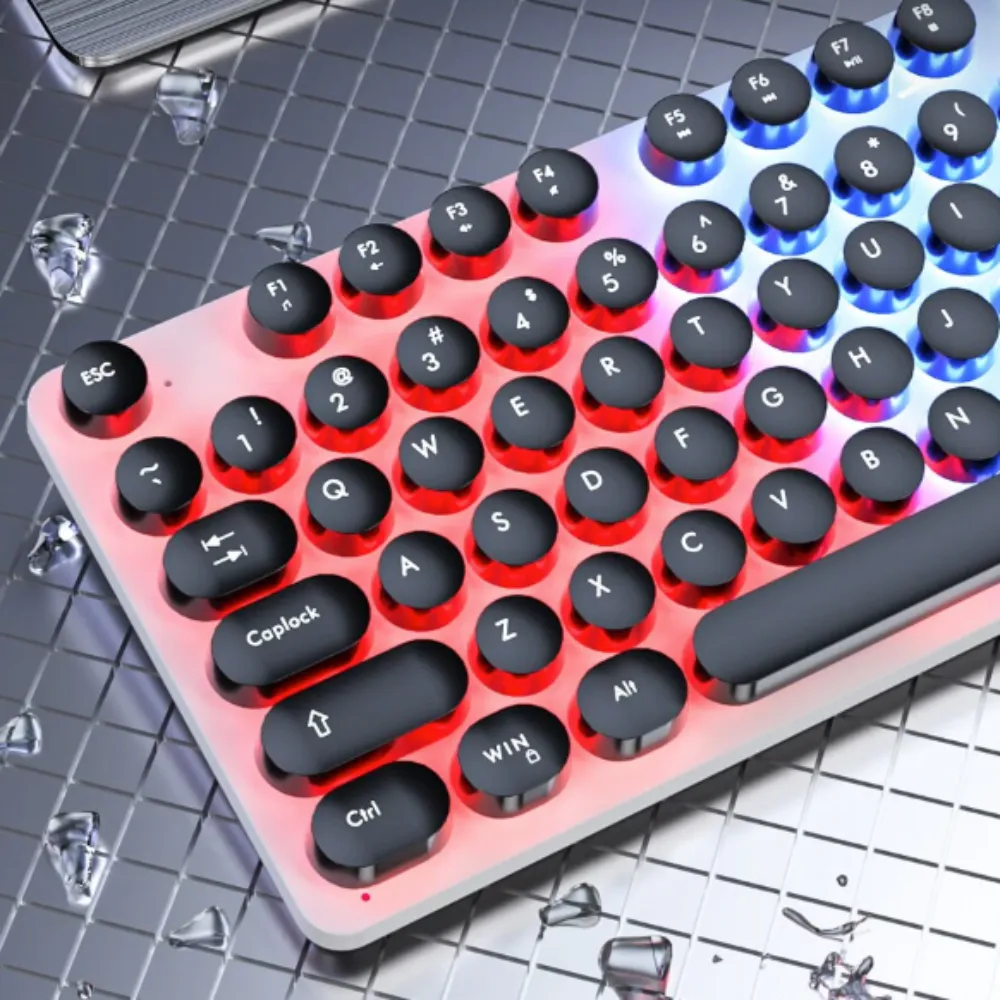 Dragon Round Key RGB Gaming Keyboard