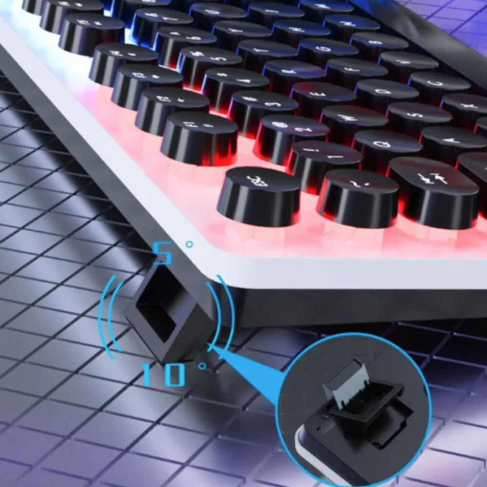 Dragon Round Key RGB Gaming Keyboard