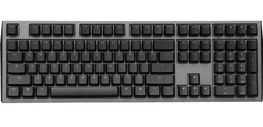 Ducky Shine 7 Pbt Gaming Keyboard, Mx Brown, Rgb-Led - Gunmetal