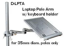 DVC04-DLPTA - Rolling Laptop Pole Cart